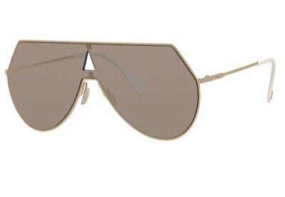 Fendi Womens Sunglasses FF0193/S Rose Gold/Gray 0000J 135 